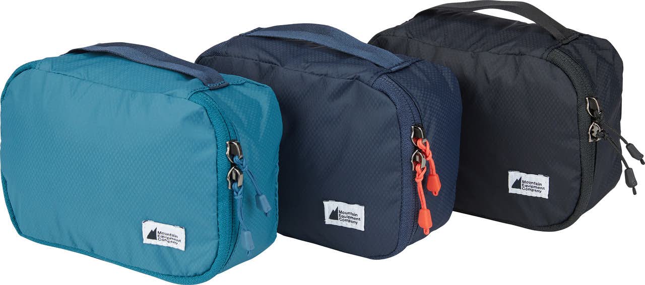 Travel Light Packing Cube 3-Pack Deep Navy/Blue Suede/Blac