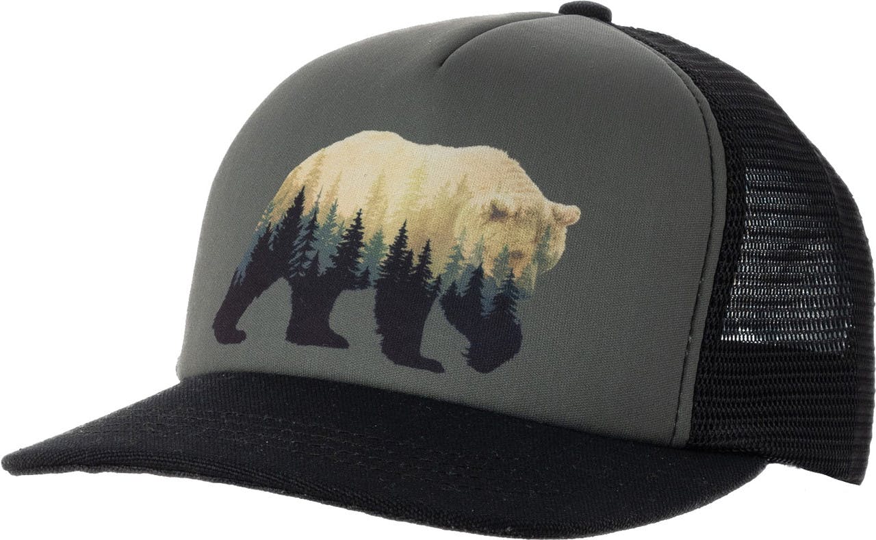 Grizzly Trucker Hat Black