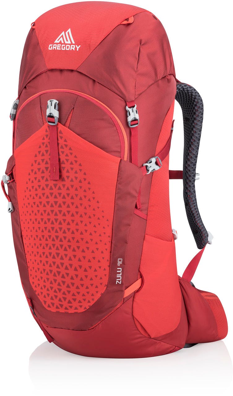 Zulu 40 Backpack Fiery Red+
