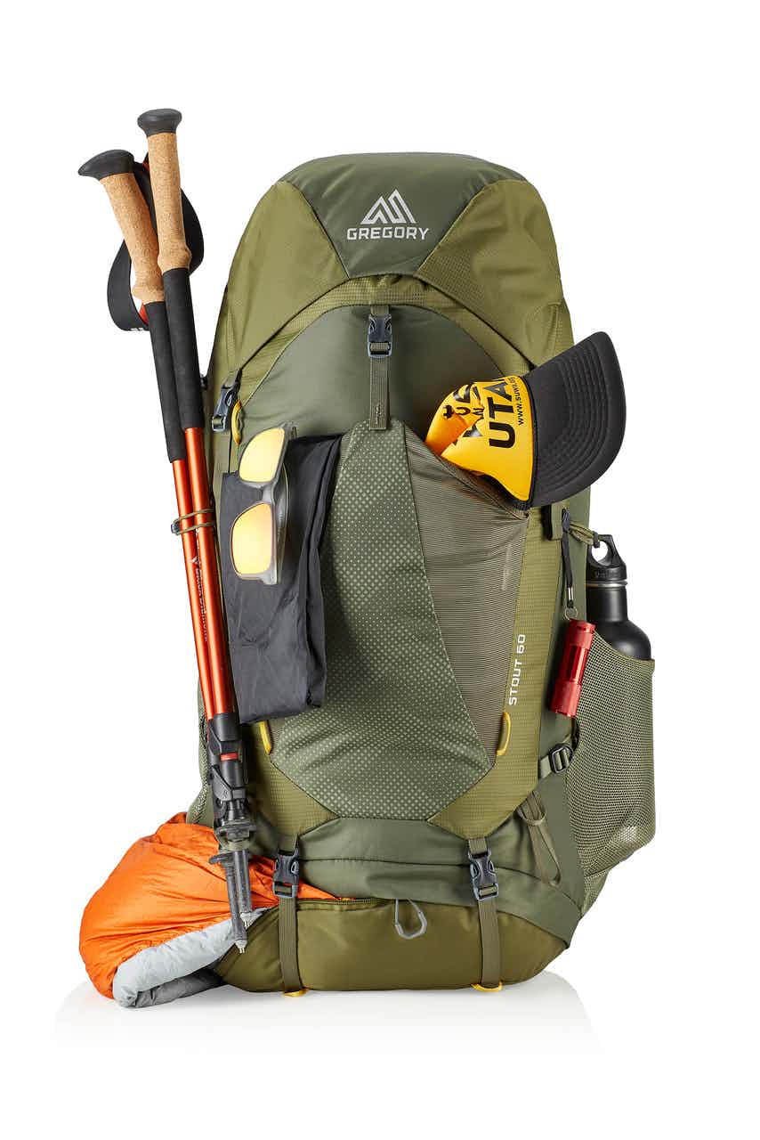 Stout 60 Backpack Fennel Green