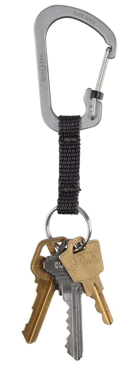 SlideLock Key Ring Stainless