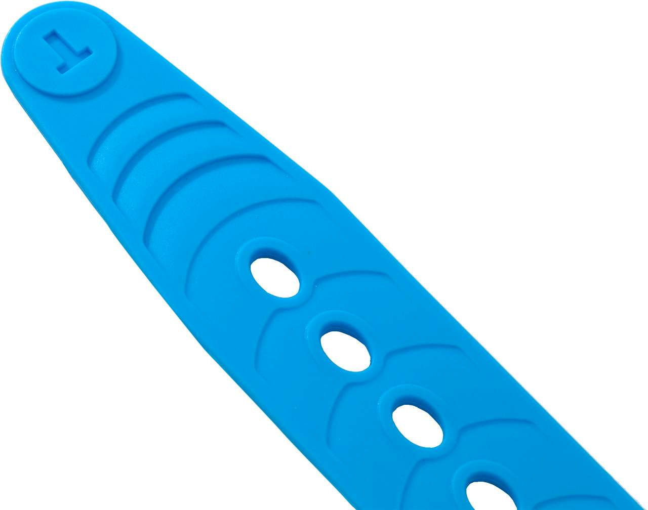 Industrial Super Strap Fluoro Blue