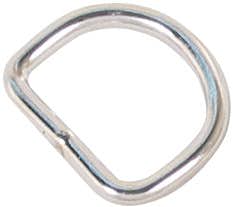 20mm Metal D Ring NO_COLOUR