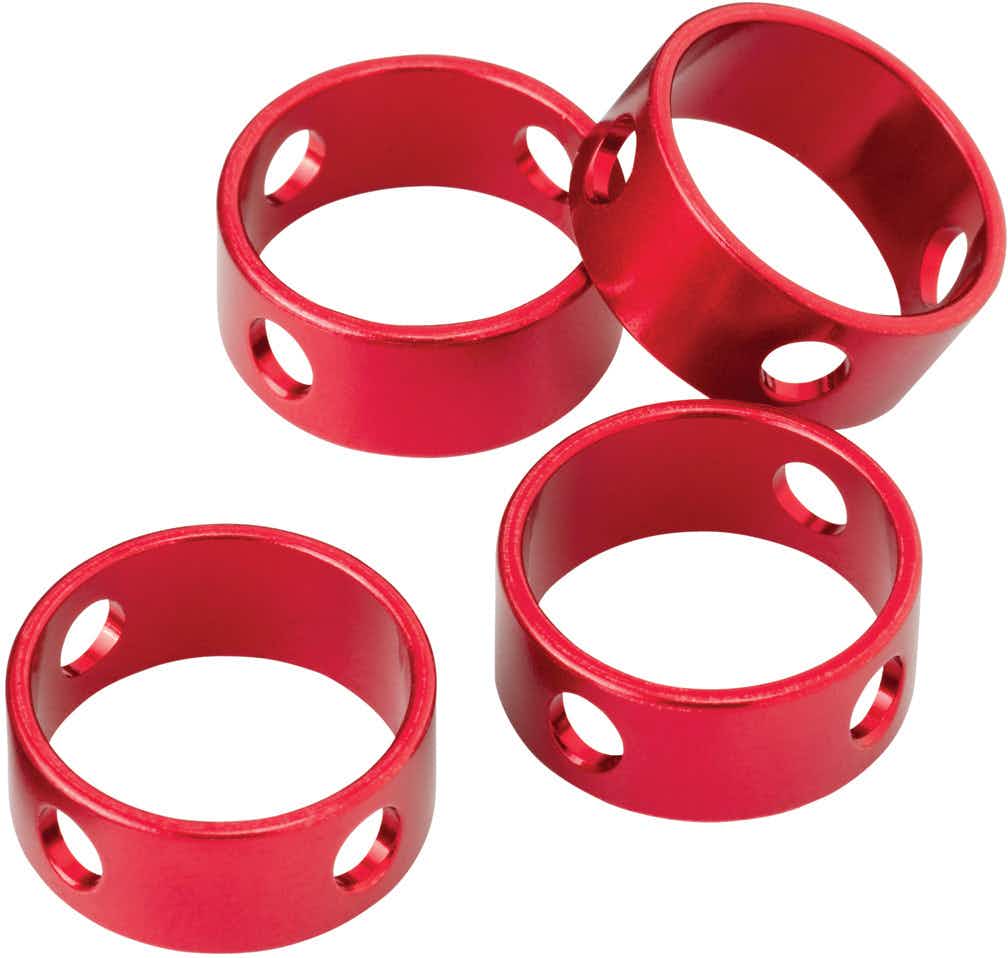 CamRing Cord Tensioners Small (4 Pack) Red
