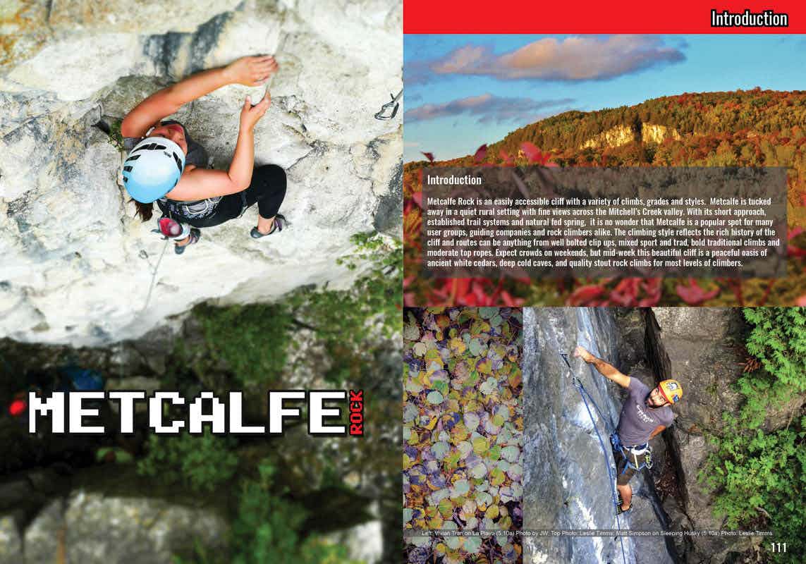 Ontario Rock Climbing:The Best Of Southern Ontario NO_COLOUR