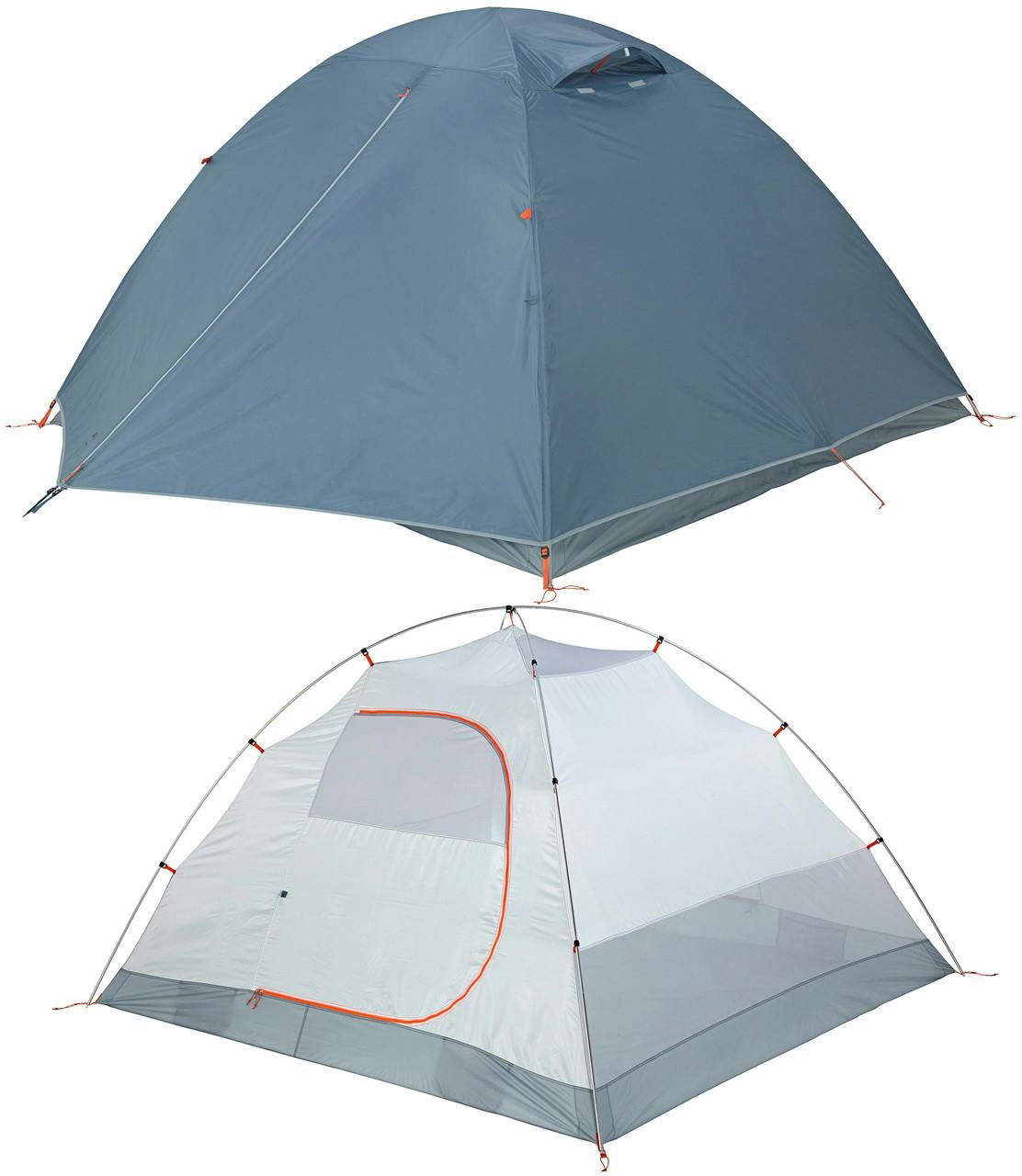 Camper 4-Person Tent Smoke Blue