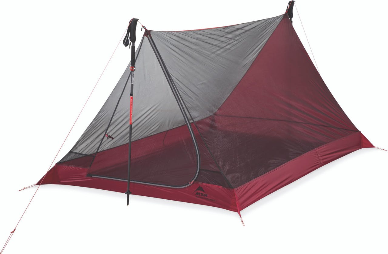 Thru-Hiker Mesh House 2-Person Tent Red