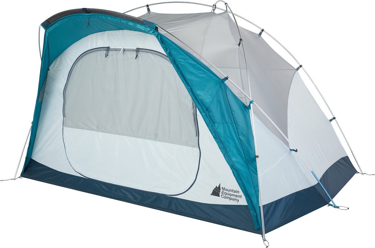 Base Camper 4-Person Tent Sea Ice/Blue Suede
