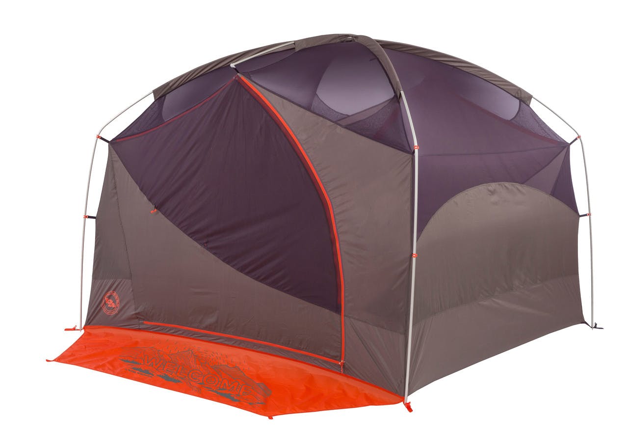 Bunk House 4-Person Tent Orange/Taupe