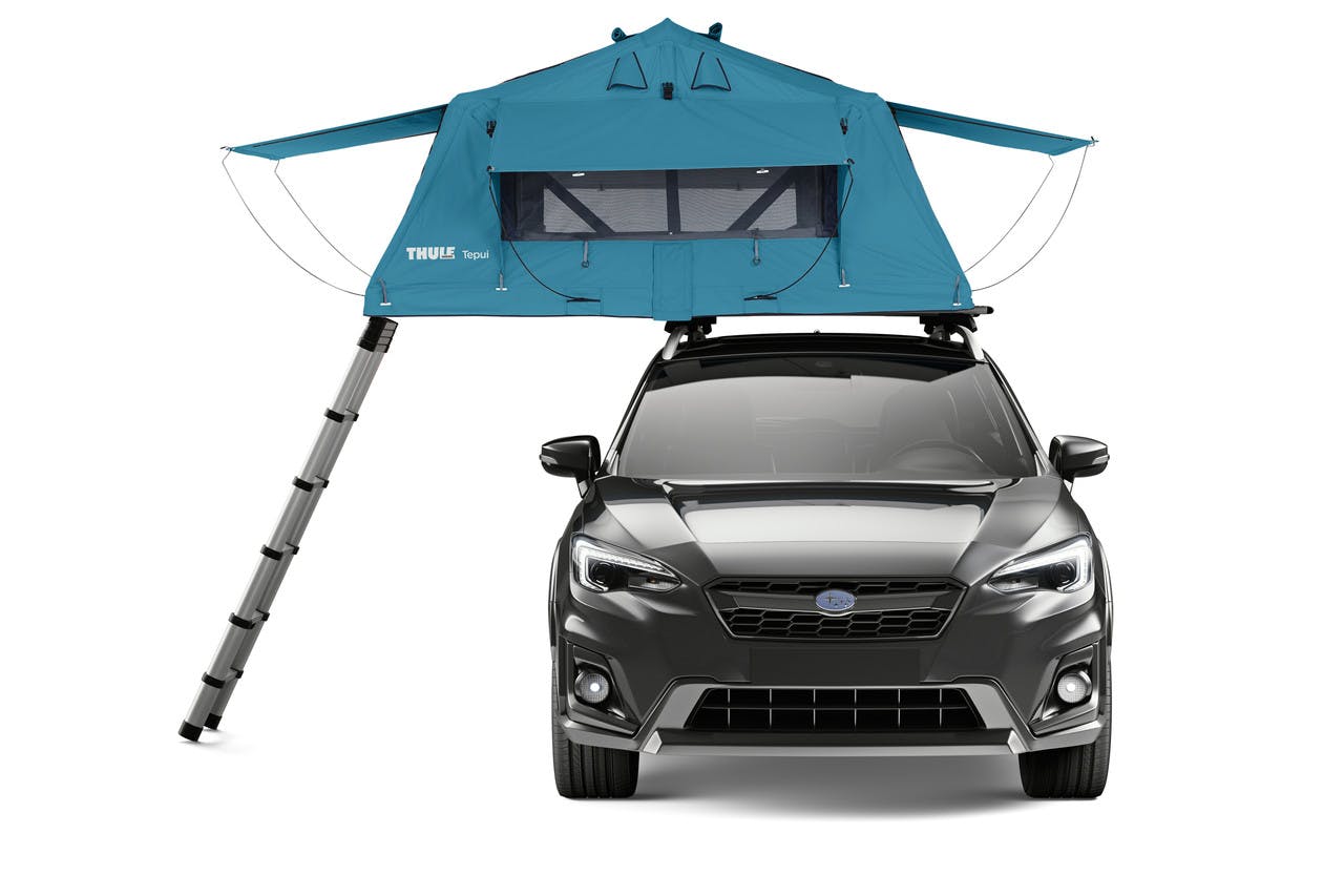 Explorer Series Ayer 2-Person Rooftop Tent Blue