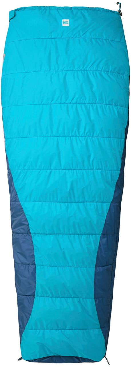 Oasis Sleeping Bag 0/+10C Cyan/Stellar Blue