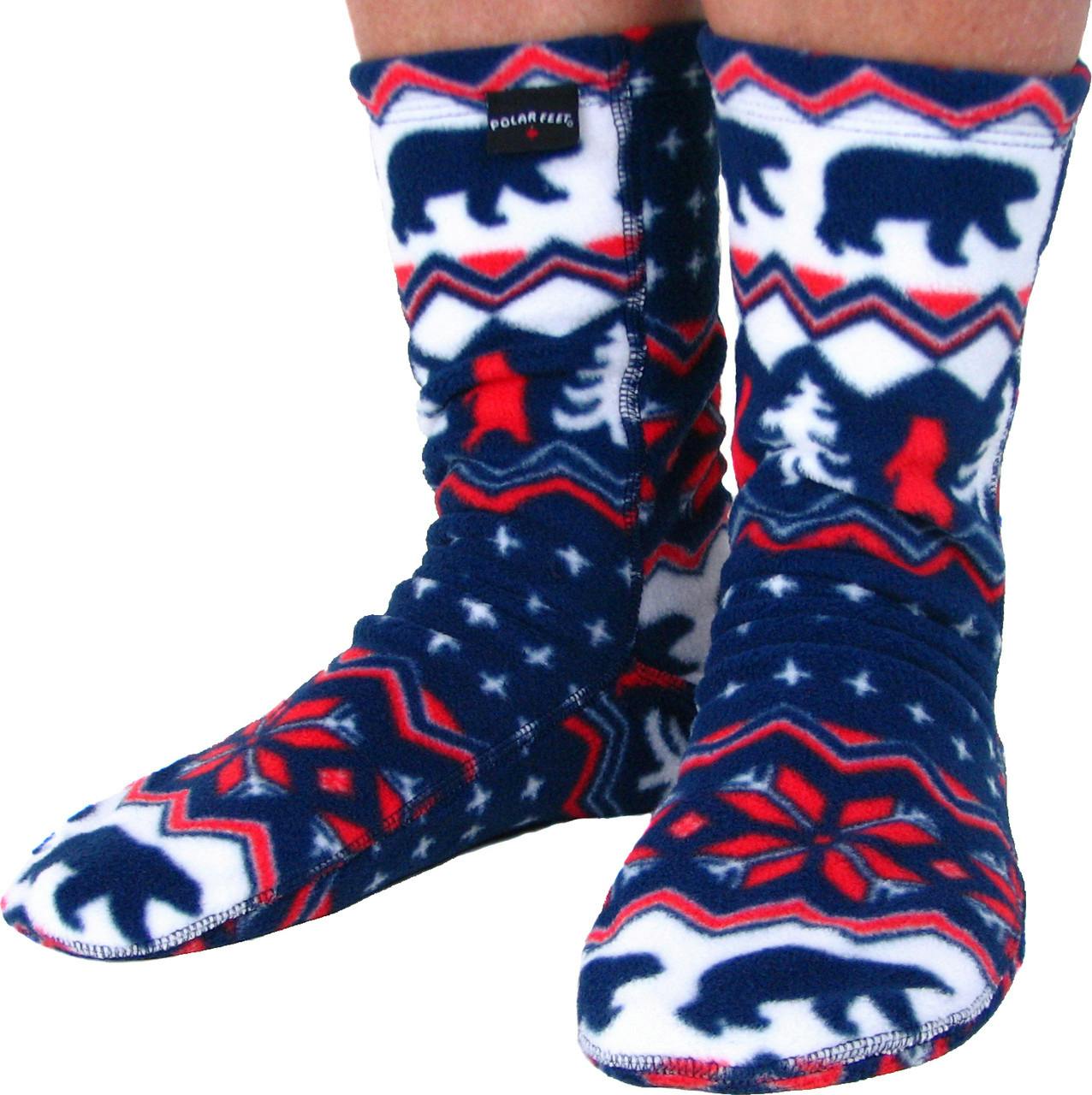 Fleece Socks Polar Bear