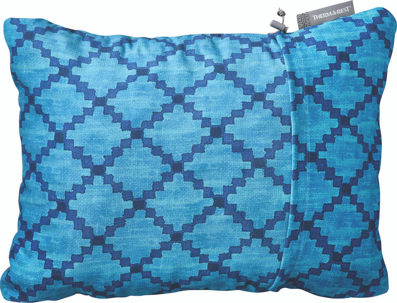 Compressible Medium Pillow Blue Heather