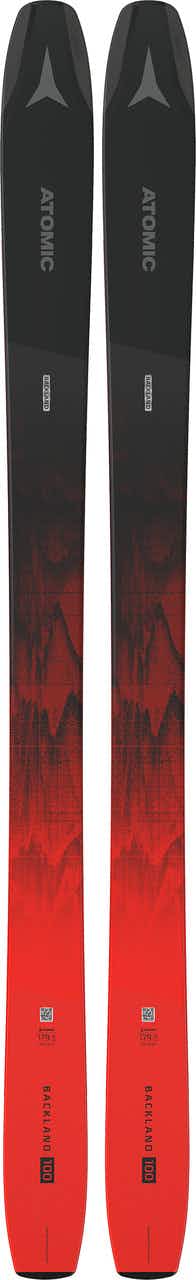Skis Backland 100 Noir/Rouge