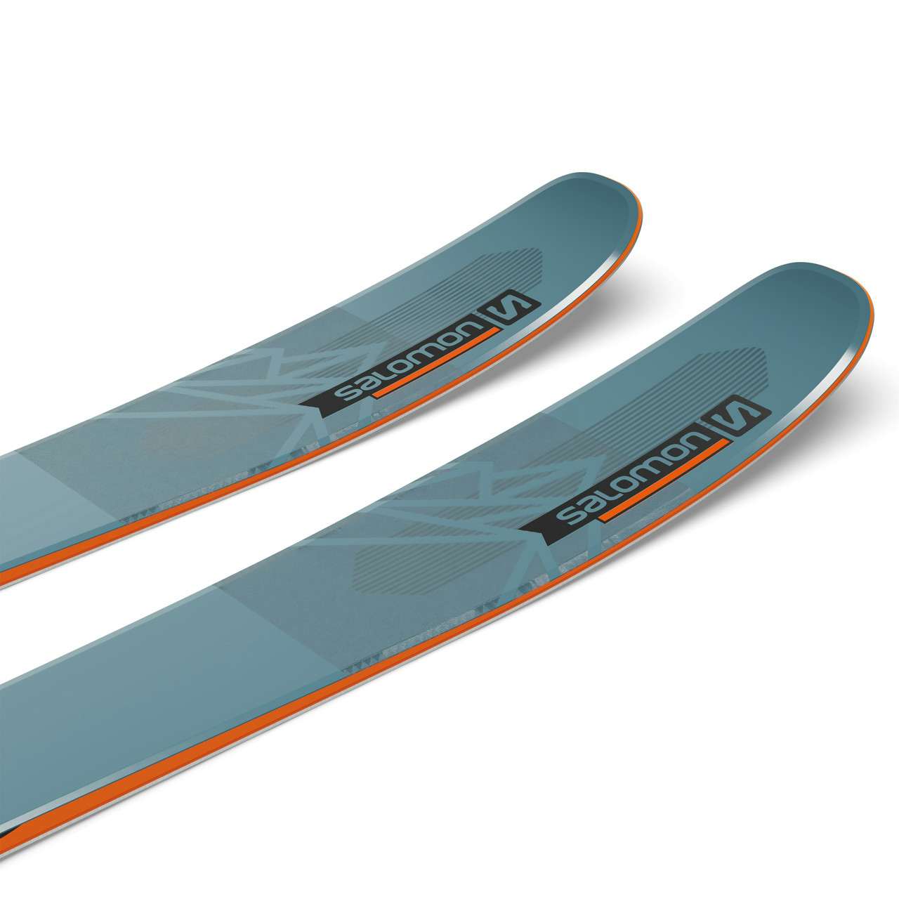 Skis QST 98 Bleu/Orange