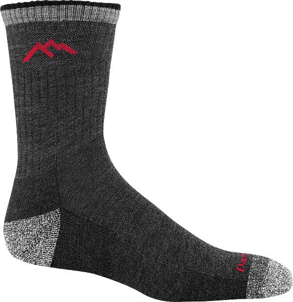 Hiker Midweight with Cushion Micro Crew Sock Black