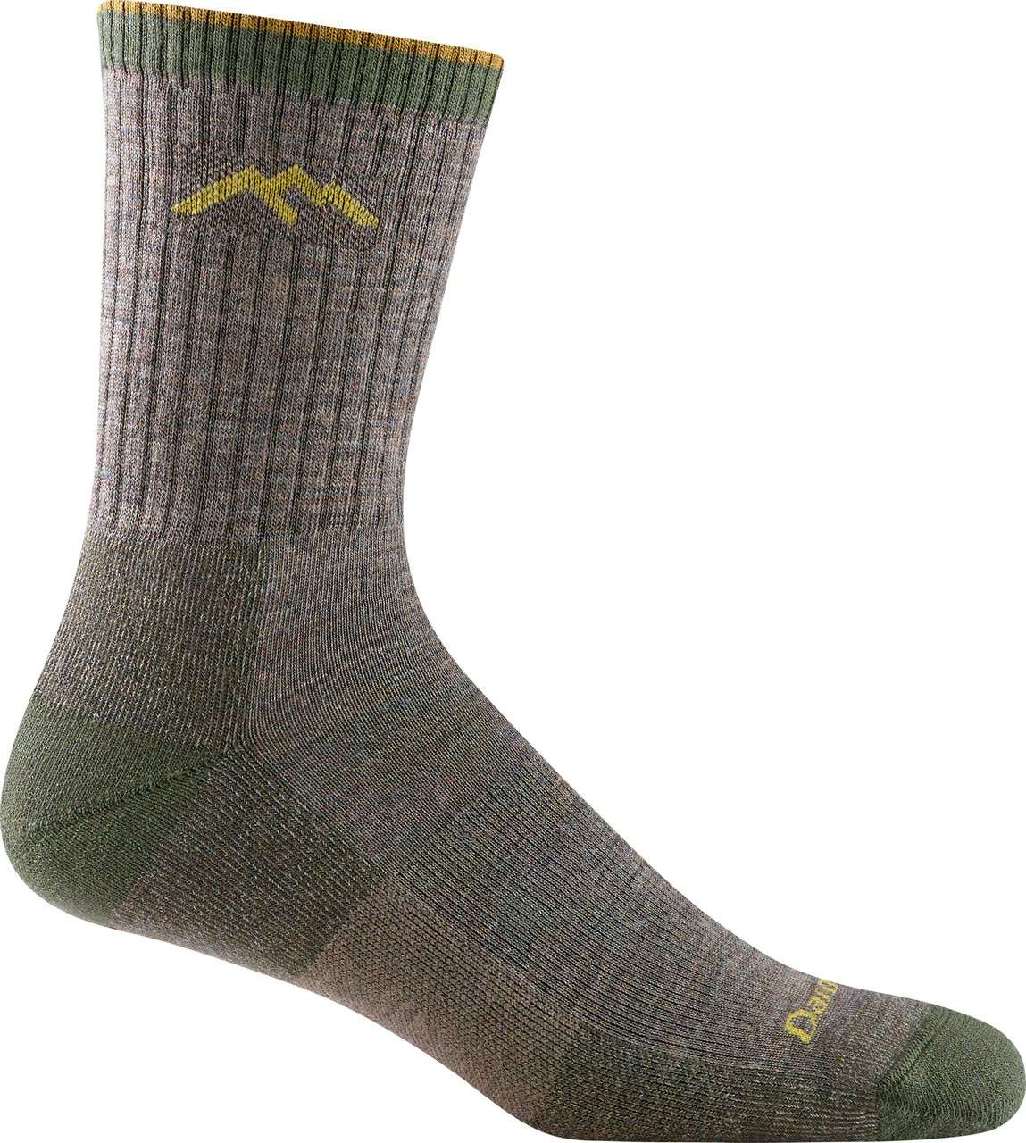 Hiker Midweight with Cushion Micro Crew Sock Taupe