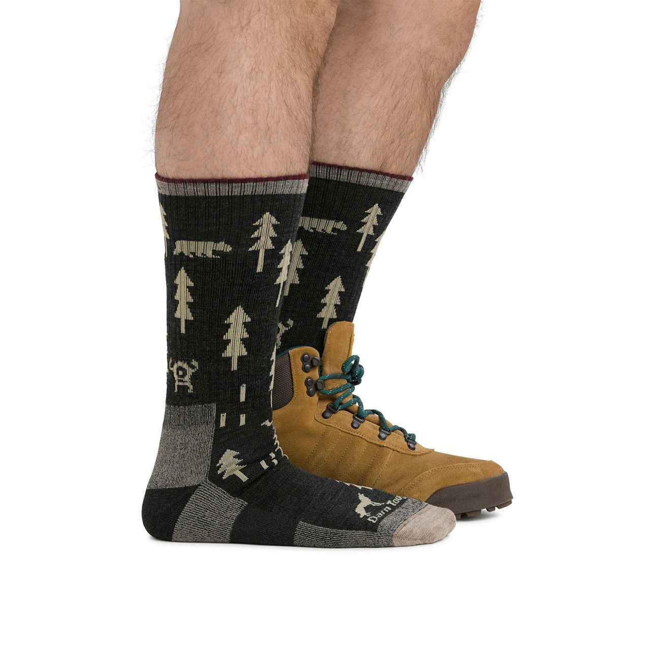 ABC Midweight Hiker Cushion Boot Socks Black