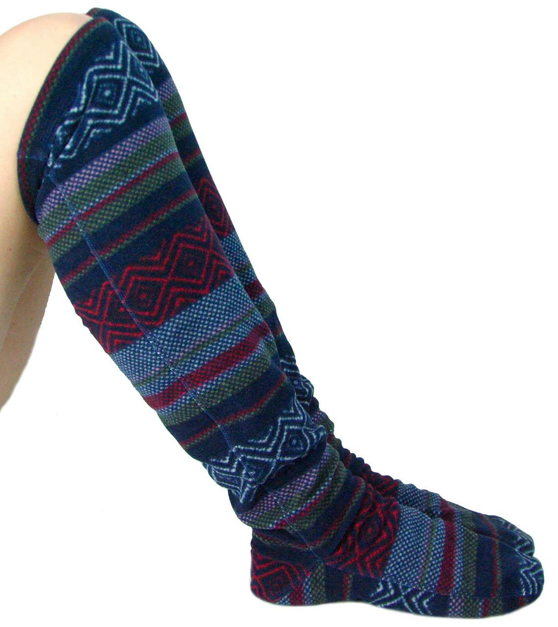 Over The Knee Fleece Socks (Regular Calf Fit) Nordic
