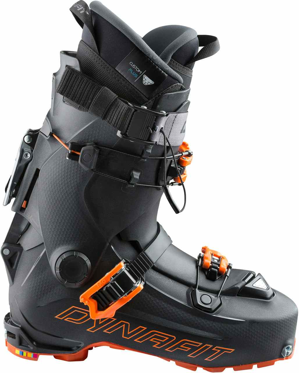 Hoji Pro Tour Ski Boots Asphalt/Fluo Orange
