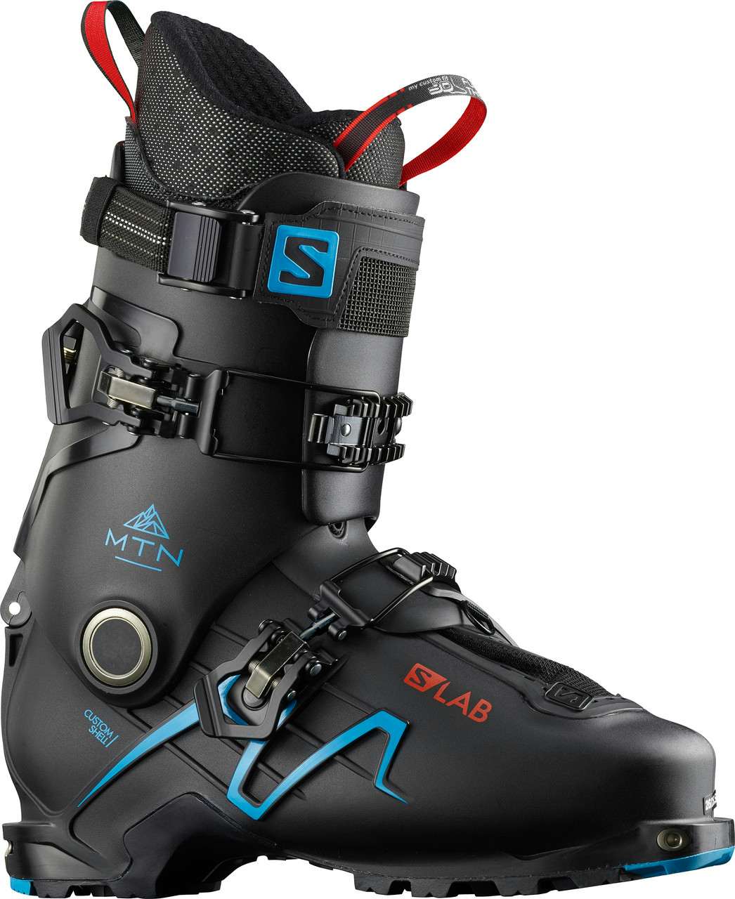 S/Lab Mtn Ski Boots Black/Transcend Blue