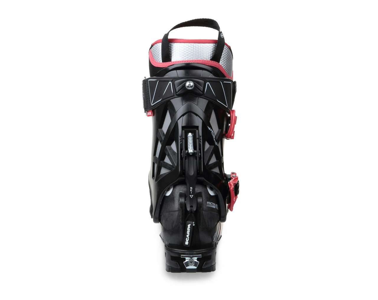 Bottes de ski Gea RS Blanc/Noir/Rouge chaud