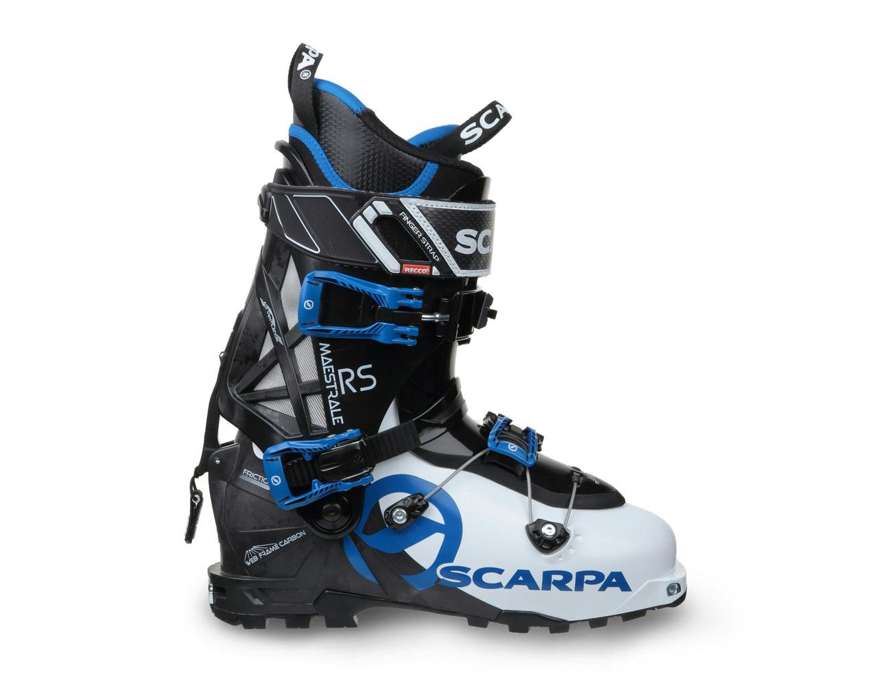 Maestrale RS Ski Boots White/Black/Blue