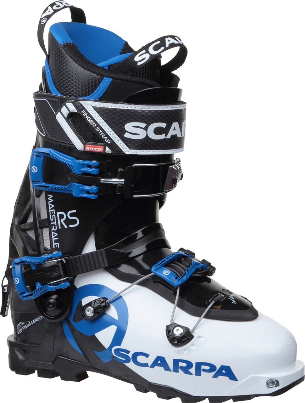 Bottes de ski Maestrale RS Blanc/Noir/Bleu