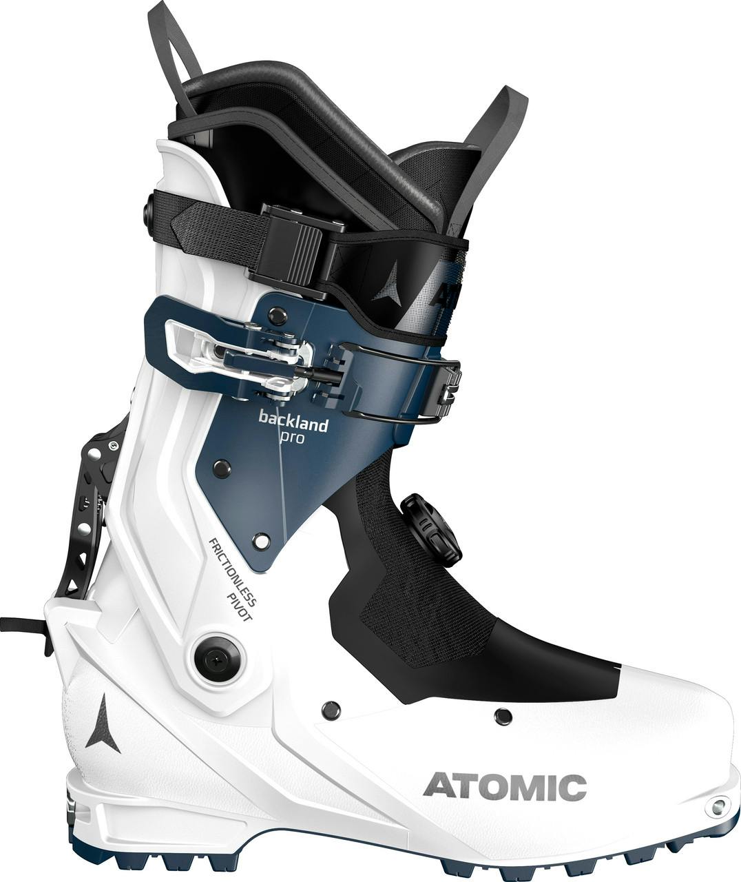 Backland Pro 100 Ski Boots White/Dark Blue