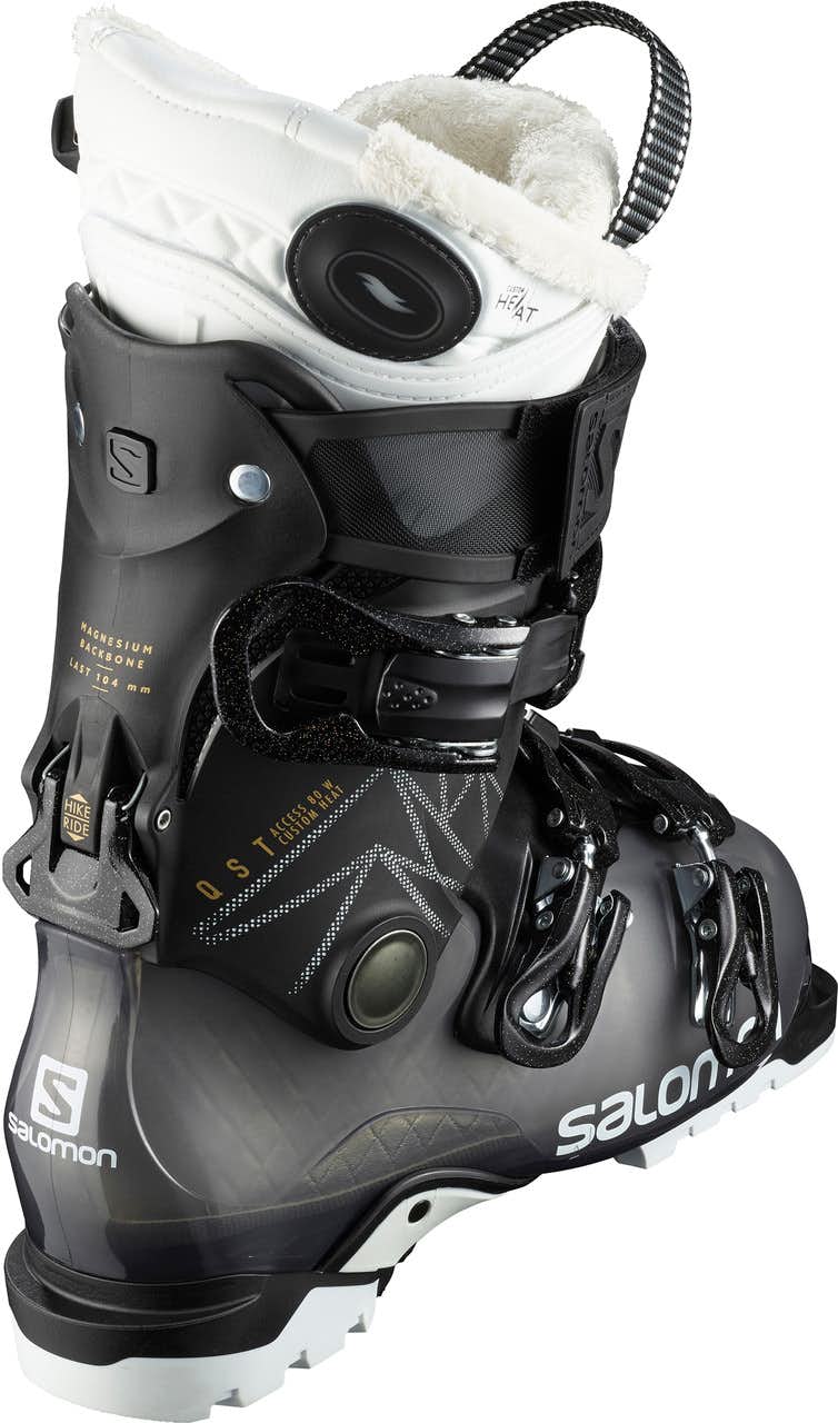 QST Access Custom Heat Ski Boots Black/Anthracite