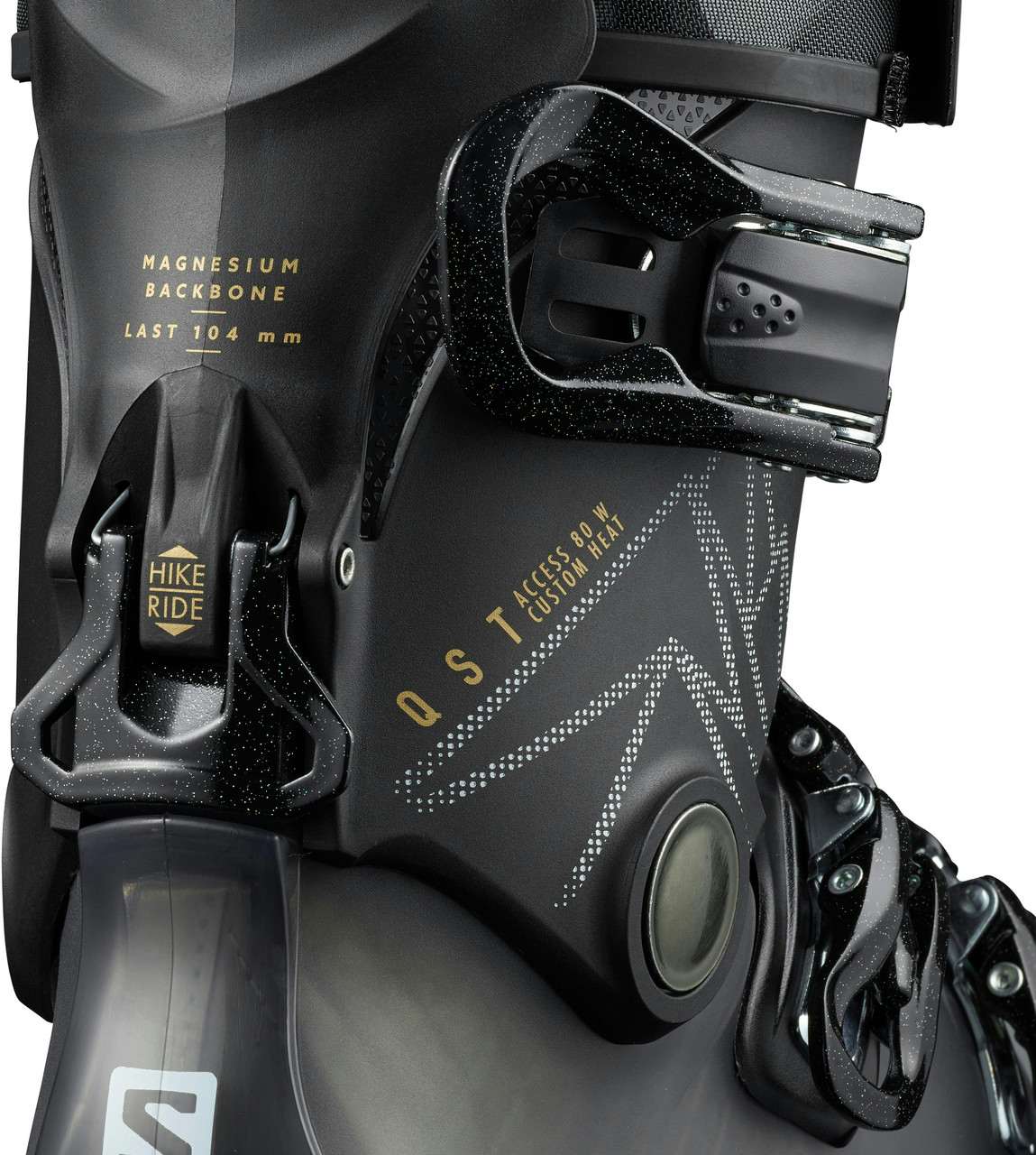 Bottes de ski QST Access Custom Heat Noir/Anthracite