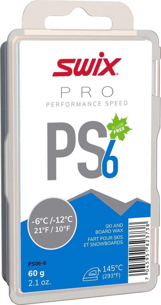 PS6 Glide Wax  (-12C to -6C) 60G Blue