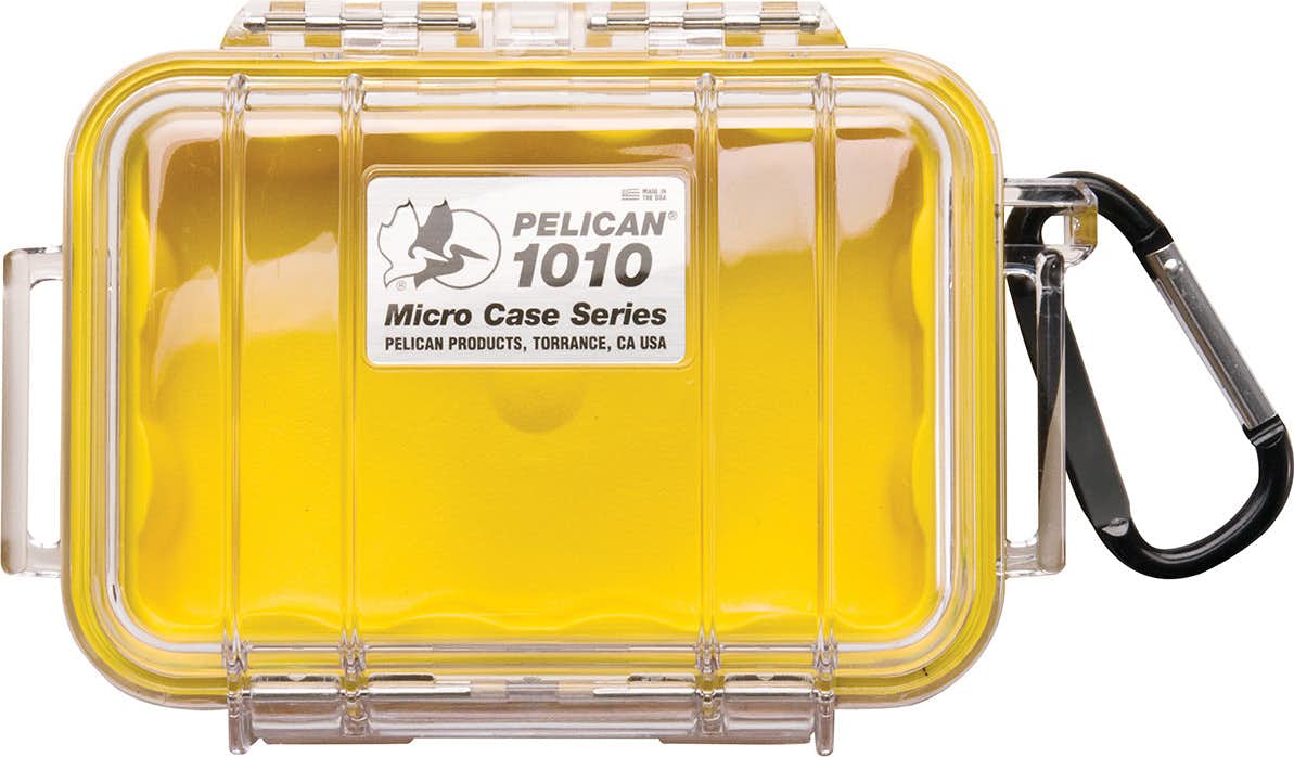 1010 Micro Case Transparent Yellow