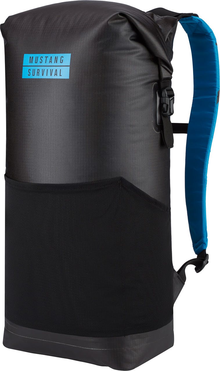 Highwater 22L Waterproof Backpack Black/Azure