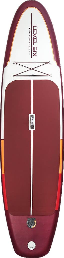 Ten Six HD Inflatable SUP Package Mahogany Tri-Colour