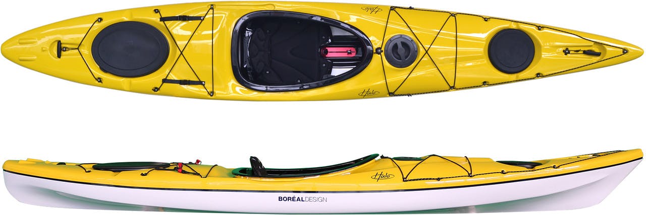 Halo SR130 Ultralight Kayak Yellow/White