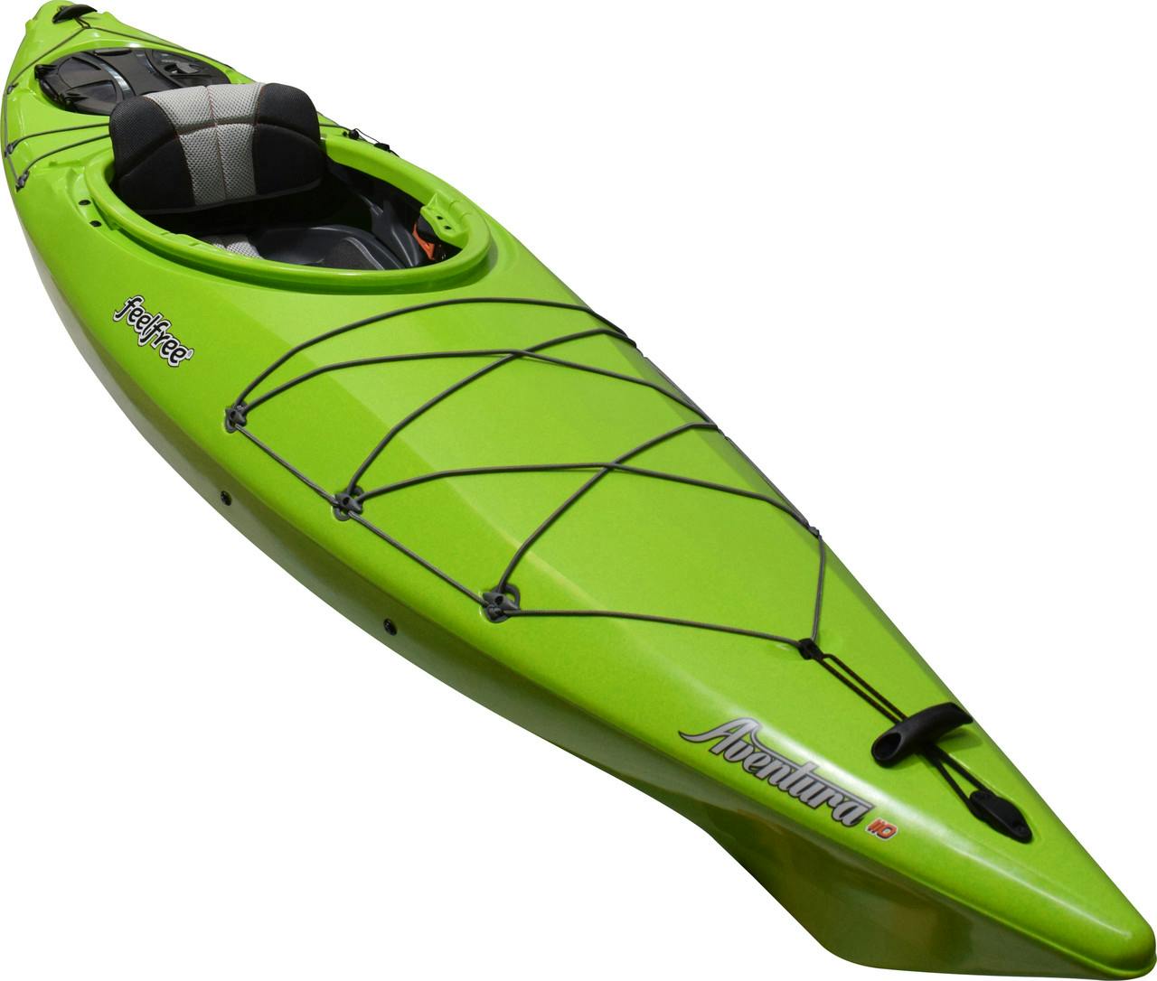 Kayak Aventura 110 V2 avec dérive Citron vert