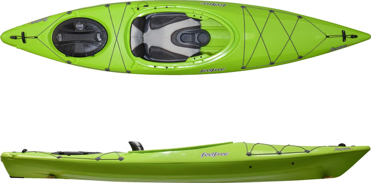 Kayak Aventura 110 V2 avec dérive Citron vert