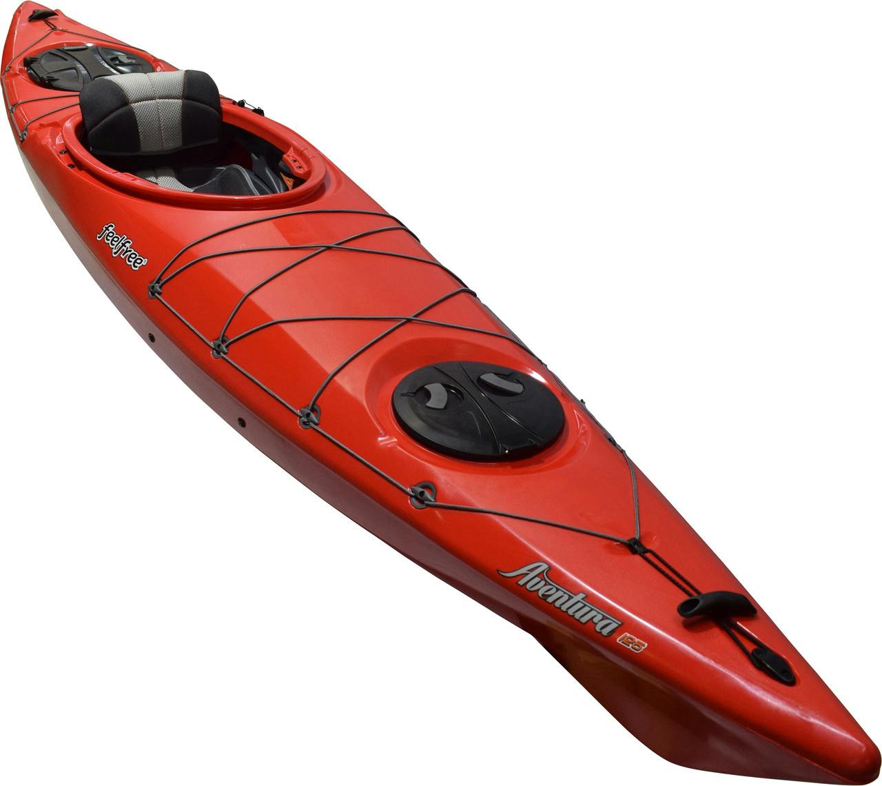 Kayak Aventura 125 avec dérive Rouge vélocité