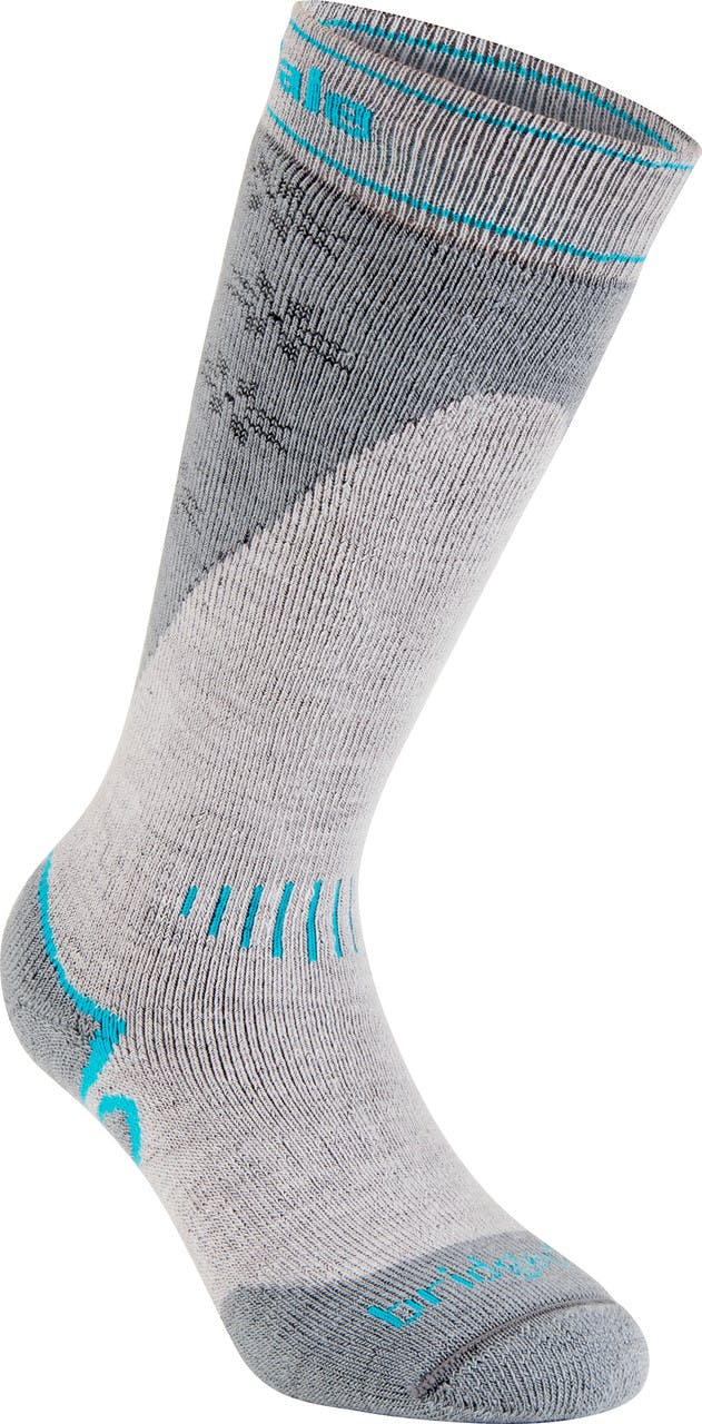 Ski Midweight + Socks Stone/Grey