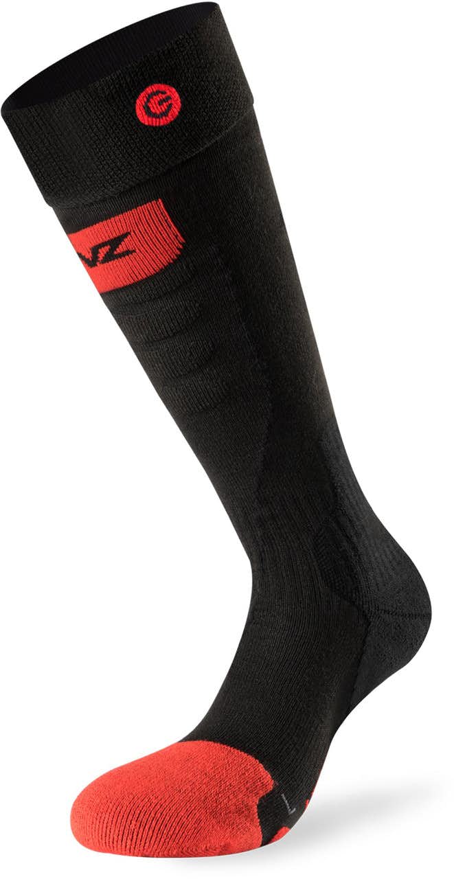 Heat Socks 5.0 Toecap Slimfit (Merino and Silk) So Black