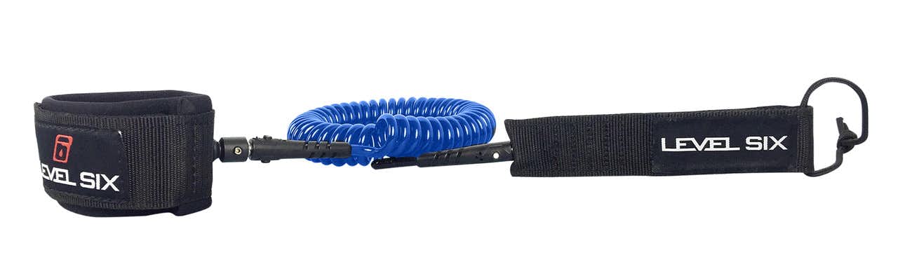 SUP Ankle Leash Coiled Blue