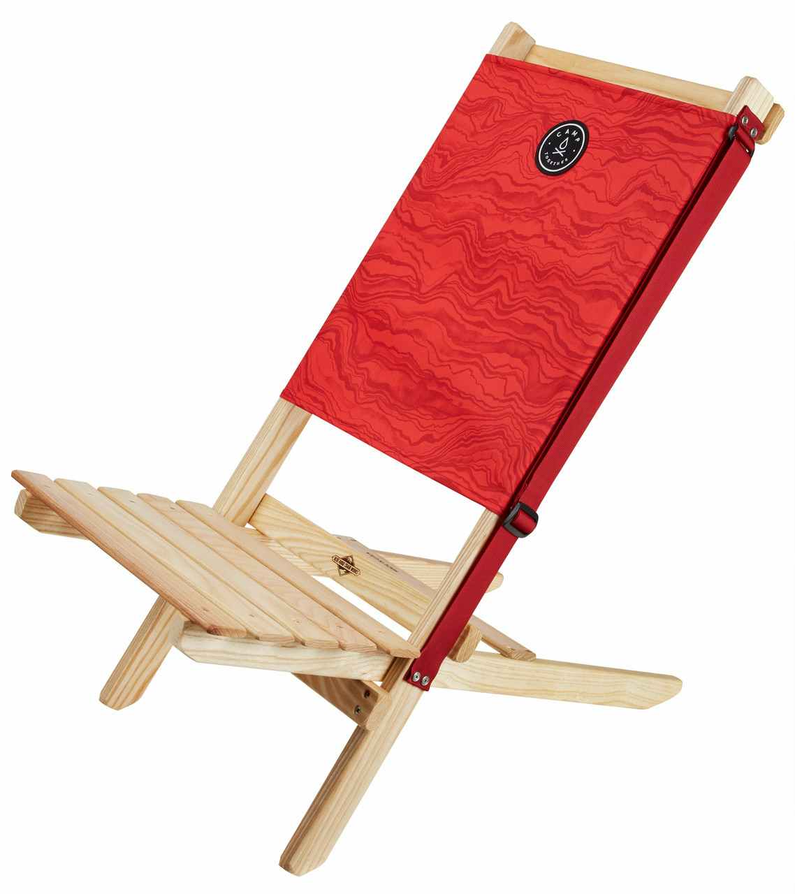 Camp Together Blue Ridge Wooden Chair Victory Red