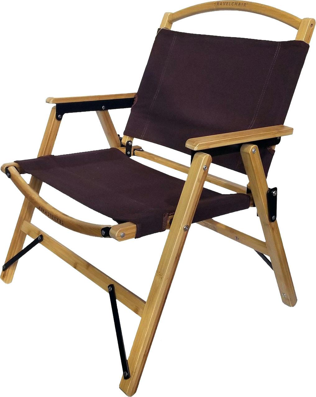 Chaise en bambou Kanpai Brun