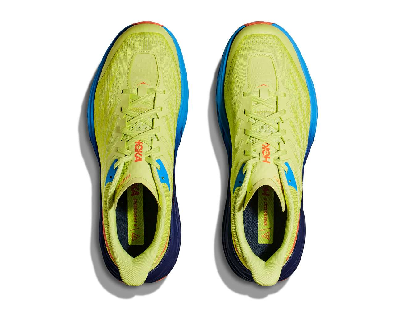 Speedgoat 5 Trail Running Shoes Citrus glow/Evening primr