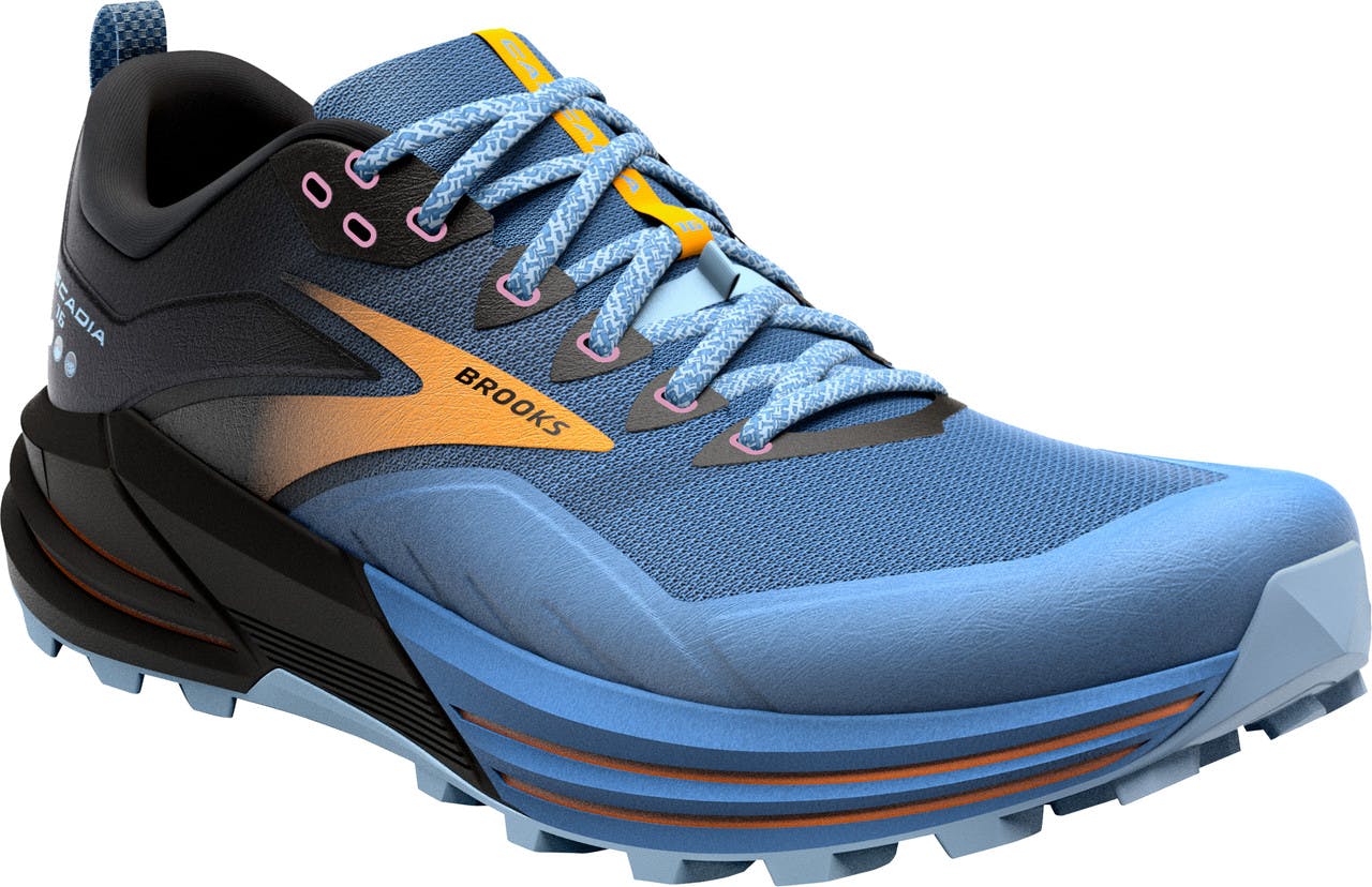 Cascadia 16 Trail Running Shoes Blue/Black/Yellow