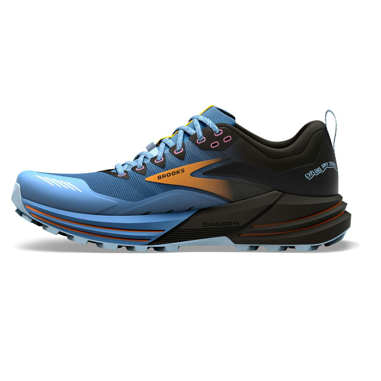 Cascadia 16 Trail Running Shoes Blue/Black/Yellow