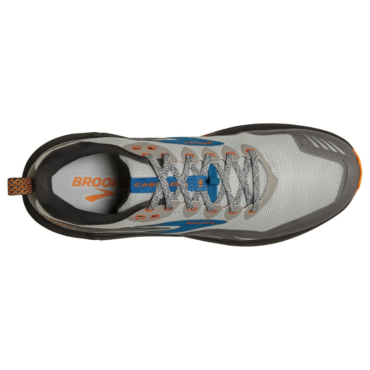 Cascadia 16 Trail Running Shoes Oyster Mushroom/Alloy/Ora