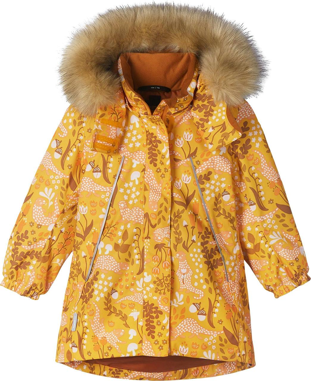 Muhvi Reimatec Winter Jacket Orange Yellow