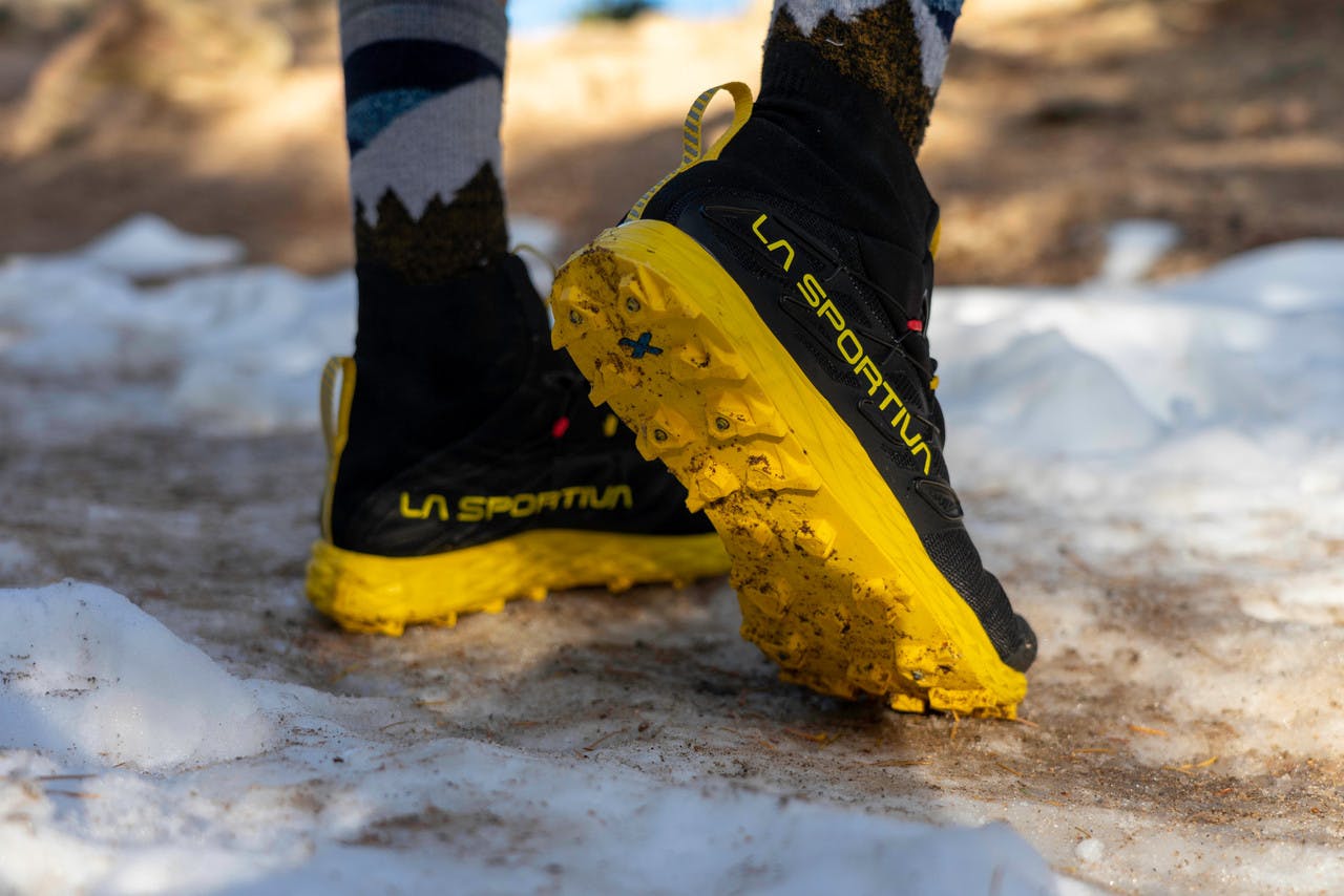Blizzard Gore-Tex Trail Running Shoes Black/Yellow